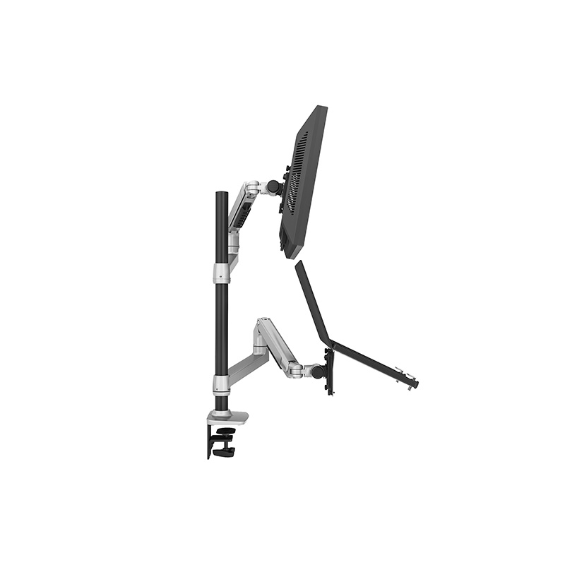 Klemmhalterung mechanischer Feder Dual Monitor Arm