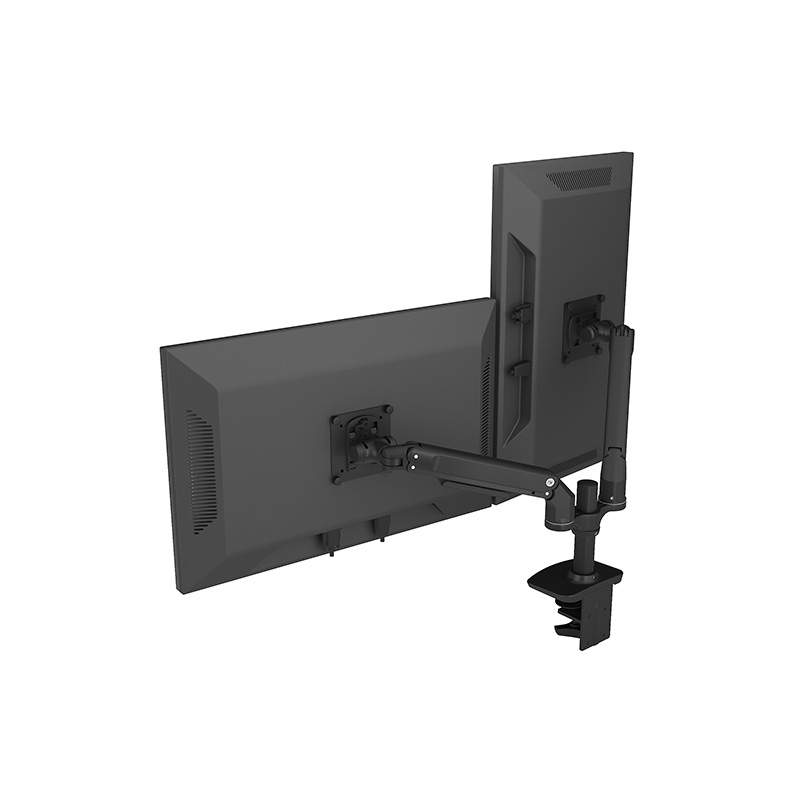 Dual Monitor Arm Desktop Ständer mit einstellbarer Höhe